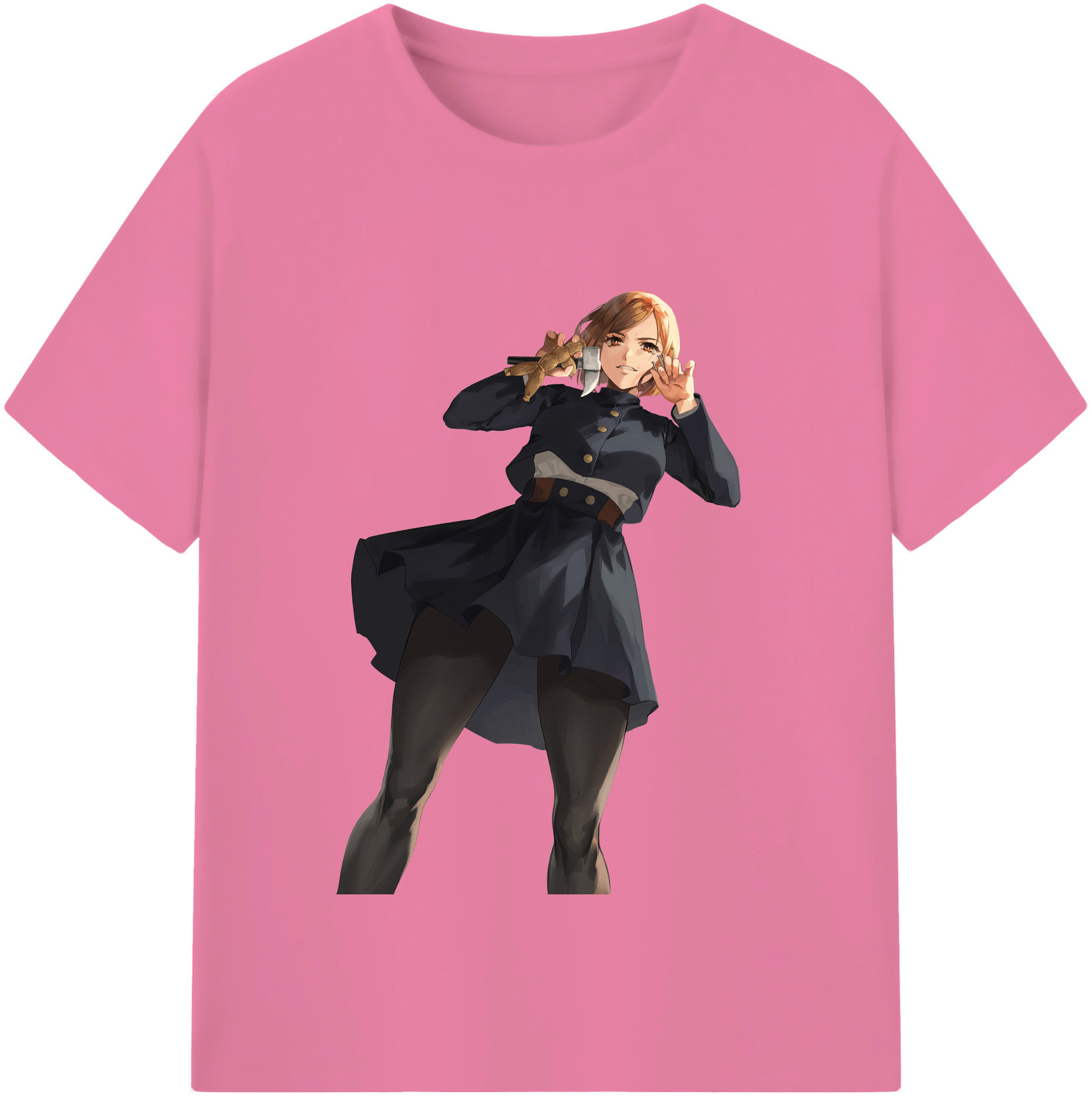 （画像用） 呪術廻戦 Jujutsu Kaisen 綿100％半袖Tシャツ（フロントプリント）
